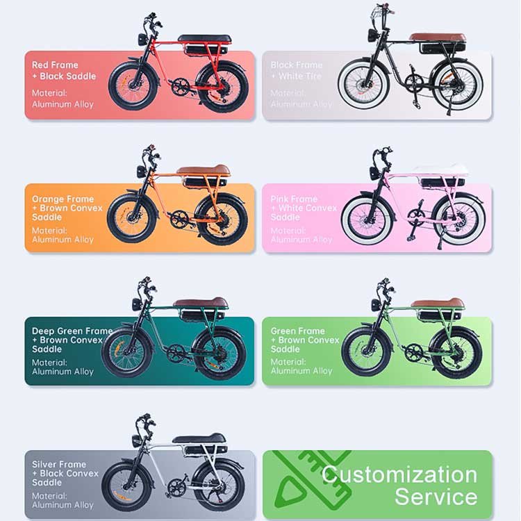 Low Cost Pantera Electric Bike Moped Style Ladies Electric Bike 500w Fat Tire eBike Electric Bicycle in Promotion