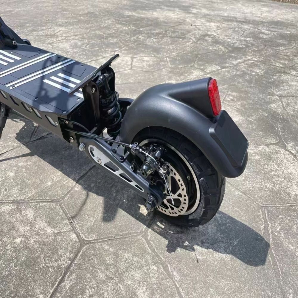 New design C type Spring Shock Absorber double Hydraulic Brake 11 inch powerful off road electric scooter 1200W 2400W e scooter