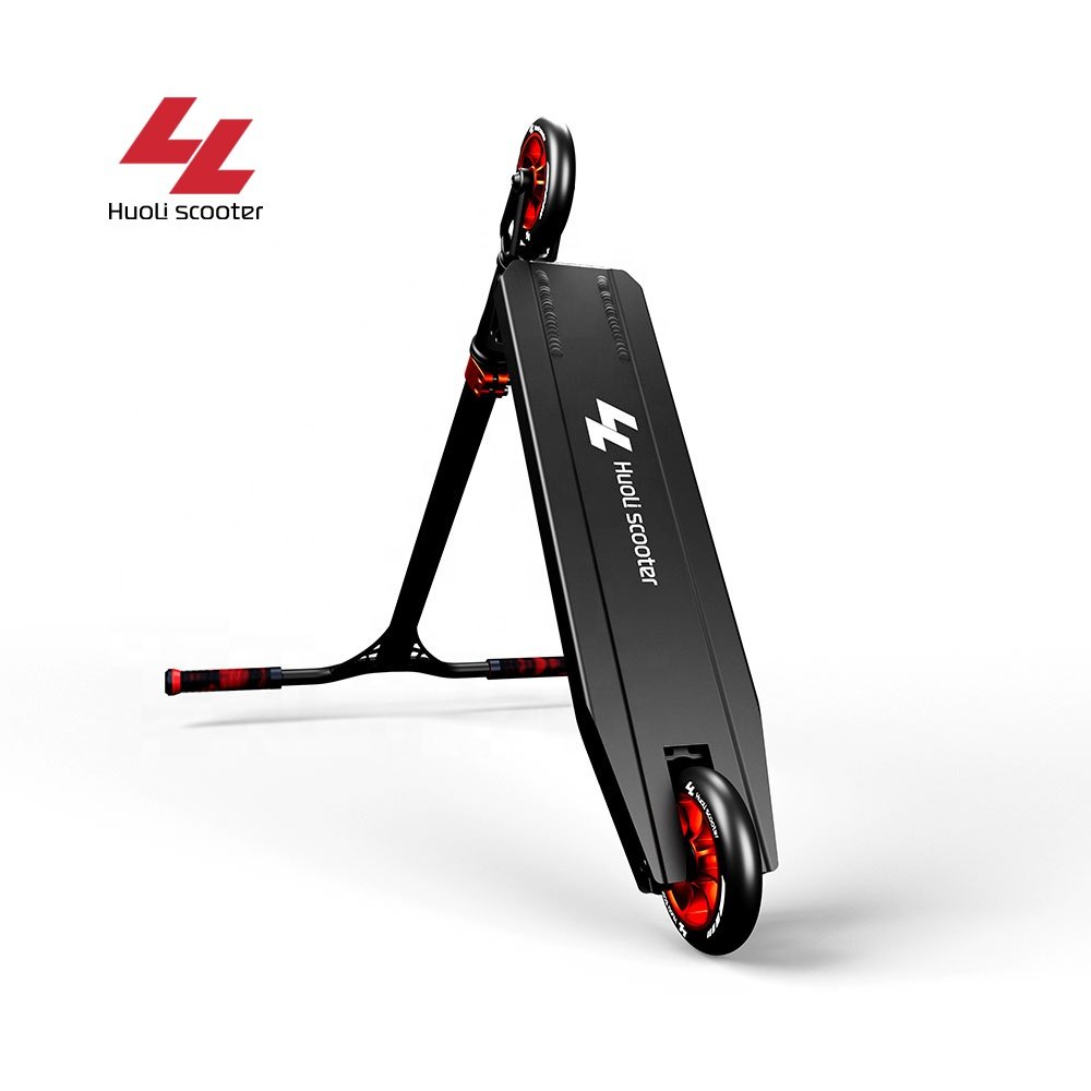 Huoli Scooter 2024 Hummingbird the Lightest Black Red Custom Logo Limit Kick Extreme Sport Scooter Pro Stunt Scooter