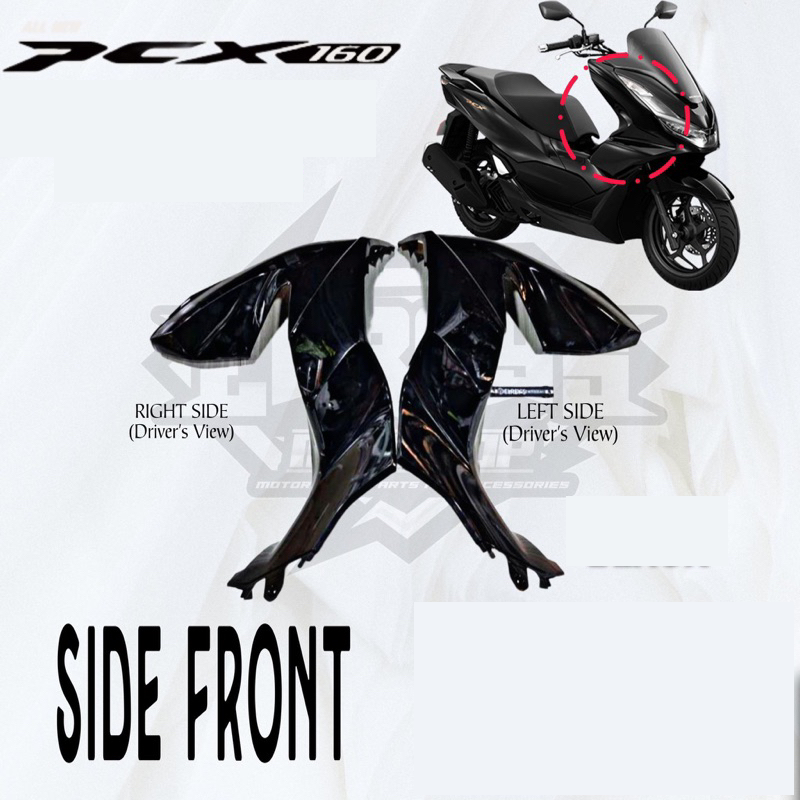 PCX K1Z K97 side front cover ABS replacement body cover parts 64501 64502 for Honda PCX 2019 2022 motorcycle accessories