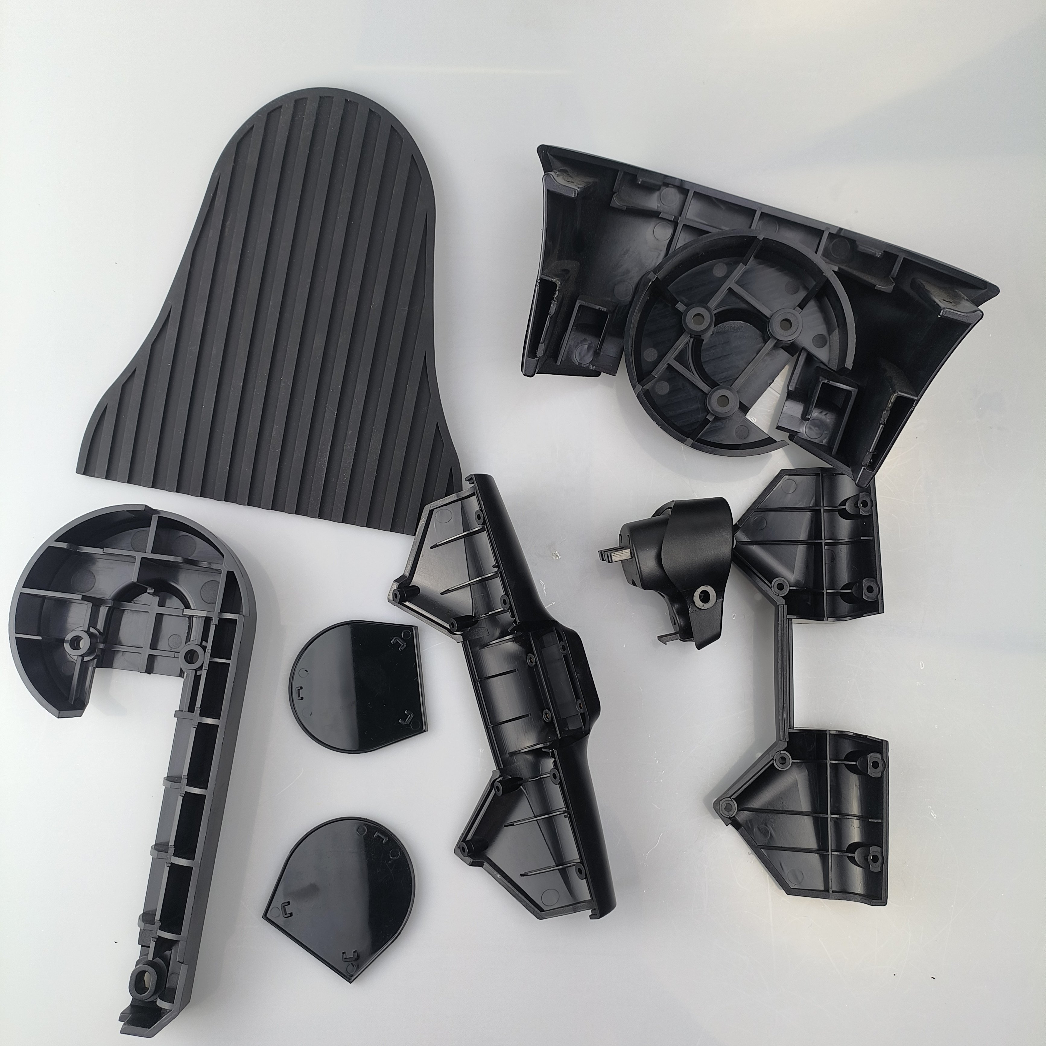 Accept customised PC, ABS, rubber and pc materials Electric scooter all kinds of spare parts customised