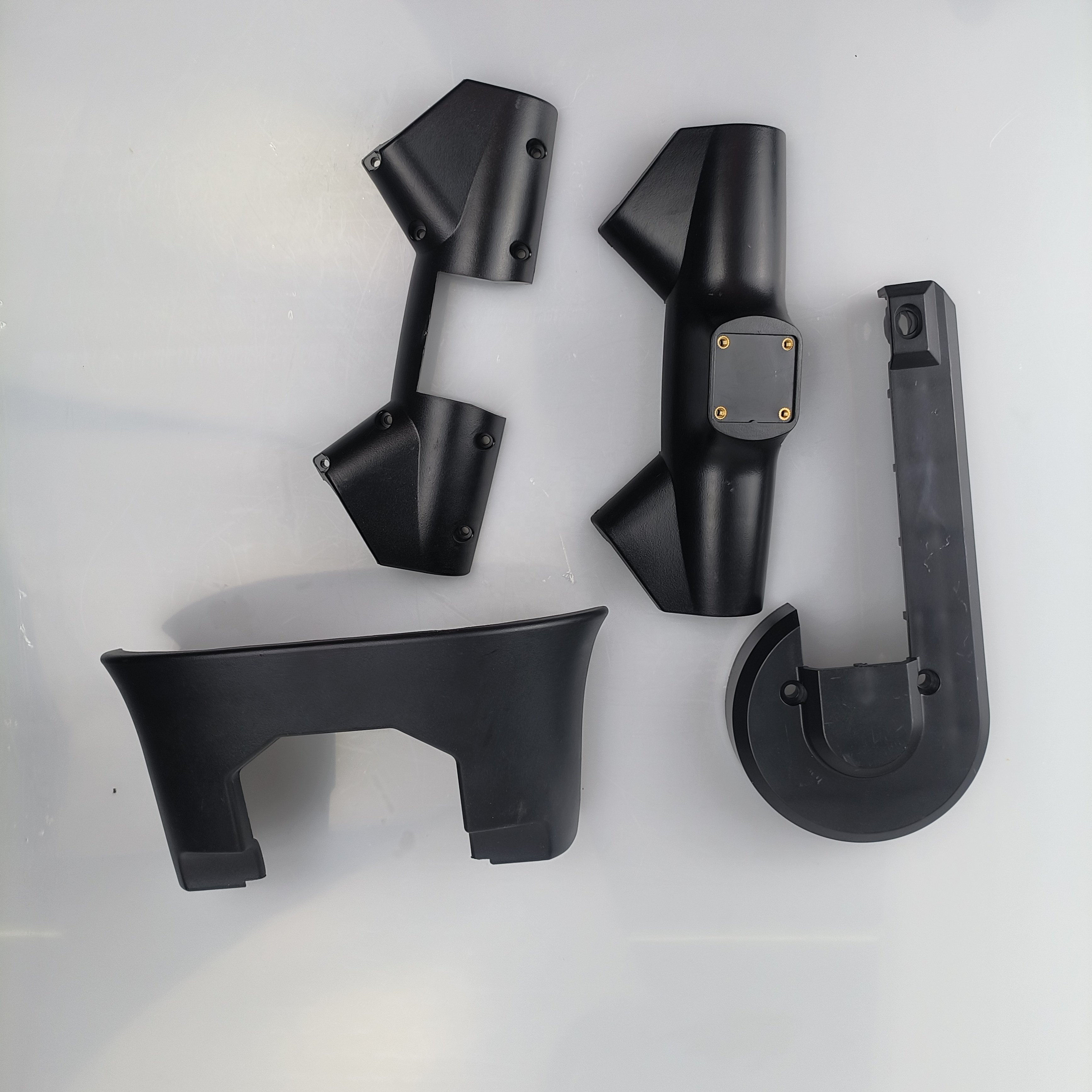Accept customised PC, ABS, rubber and pc materials Electric scooter all kinds of spare parts customised