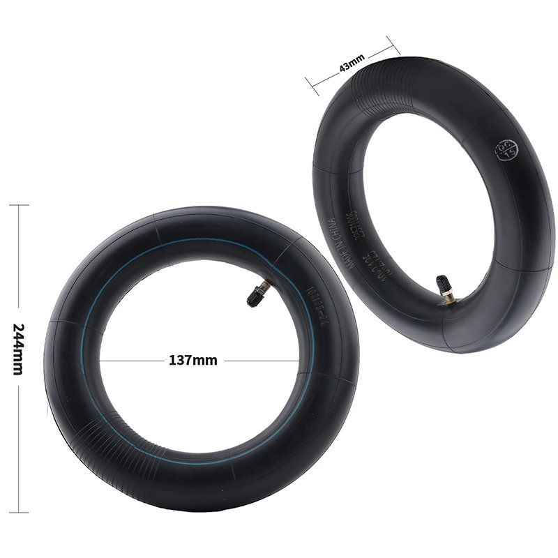 Eu Warehouse 10 Inch Thick Inner Tube For M365/pro/1s/required/pro2 Scooter Parts 10*2.125 Straight Valve 1/8 Replacement Tire