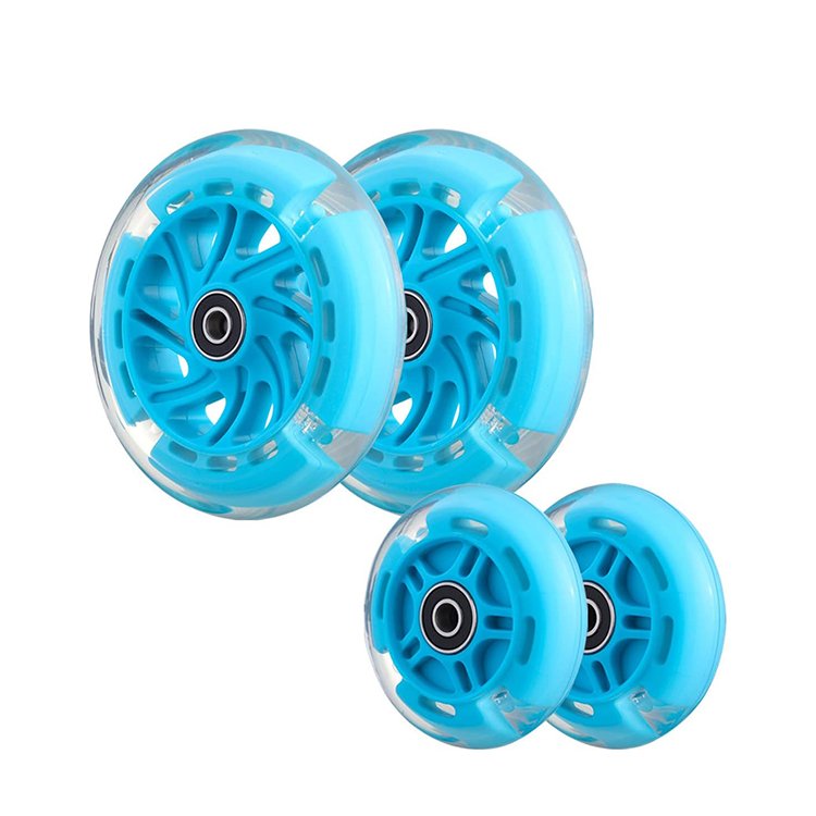 High Quality Scooter LED Flash Pu Wheels Multi-Color Children Scooter Wheel
