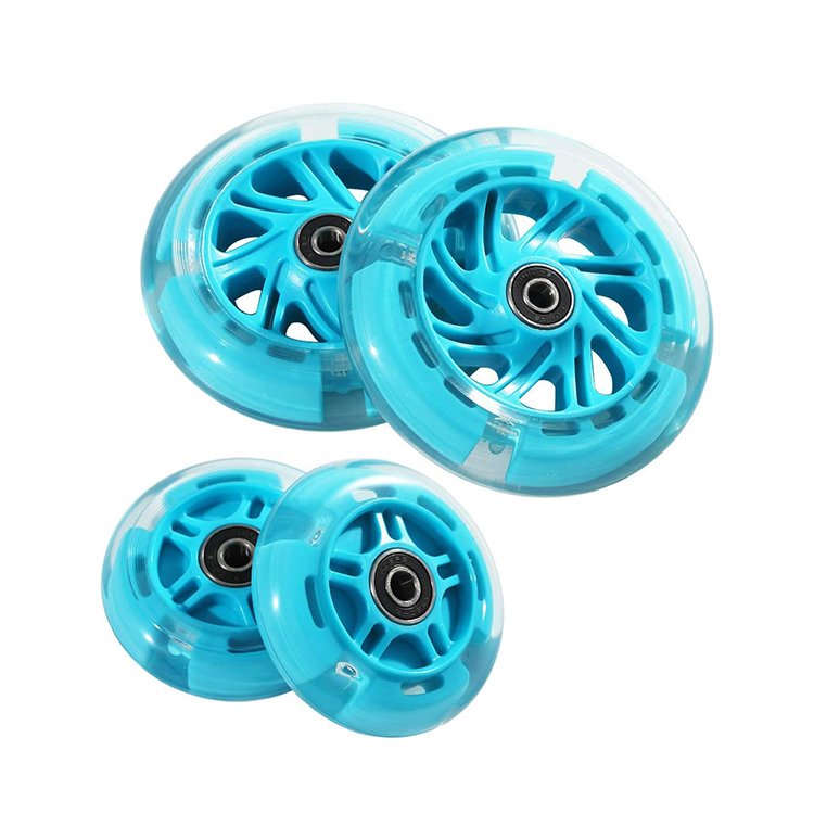 High Quality Scooter LED Flash Pu Wheels Multi-Color Children Scooter Wheel