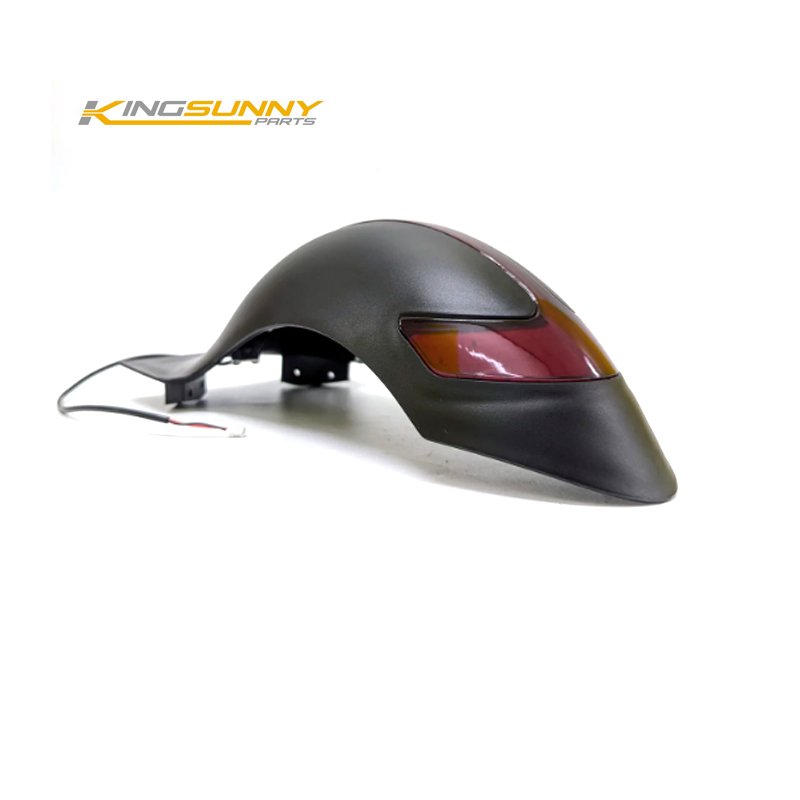 Escooter Parts Rear Fender Assembly with Tail Light Splash For Dualtron Electric Scooter Back Mudguard Bracket with Taillight