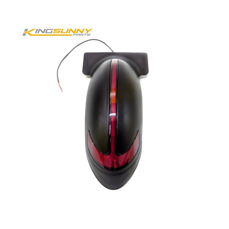 Escooter Parts Rear Fender Assembly with Tail Light Splash For Dualtron Electric Scooter Back Mudguard Bracket with Taillight