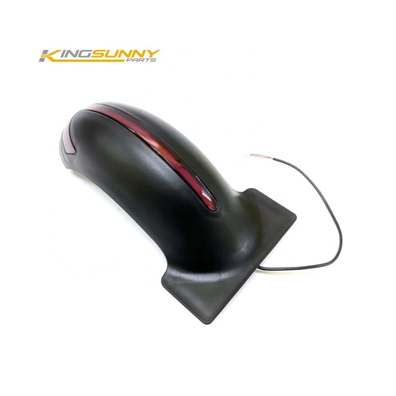 Escooter Parts Rear Fender Assembly with Tail Light Splash For Dualtron Electric Scooter Back Mudguard Bracket with Taillight