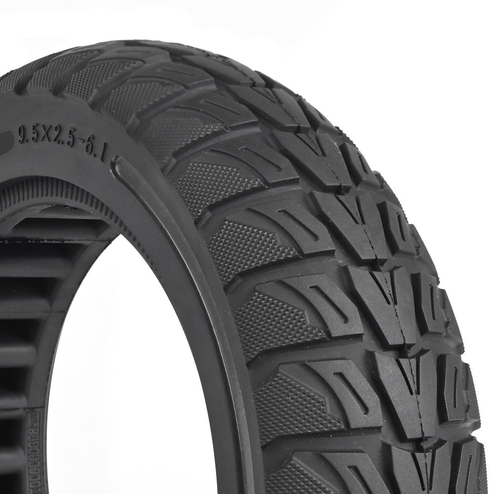 Cityneye Niu Electric Scooter Tire Rubber Wheel Puncture-proof Solid Tyre Suitable for Niu Scooter 9.5*2.5 inches