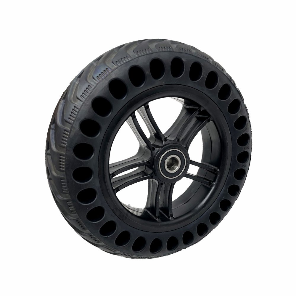 200x50 Solid Wheel with 12MM Bearing for Mini Electric Scooter Parts 8x2 Inch Non Pneumatic Auxiliary Front Wheel