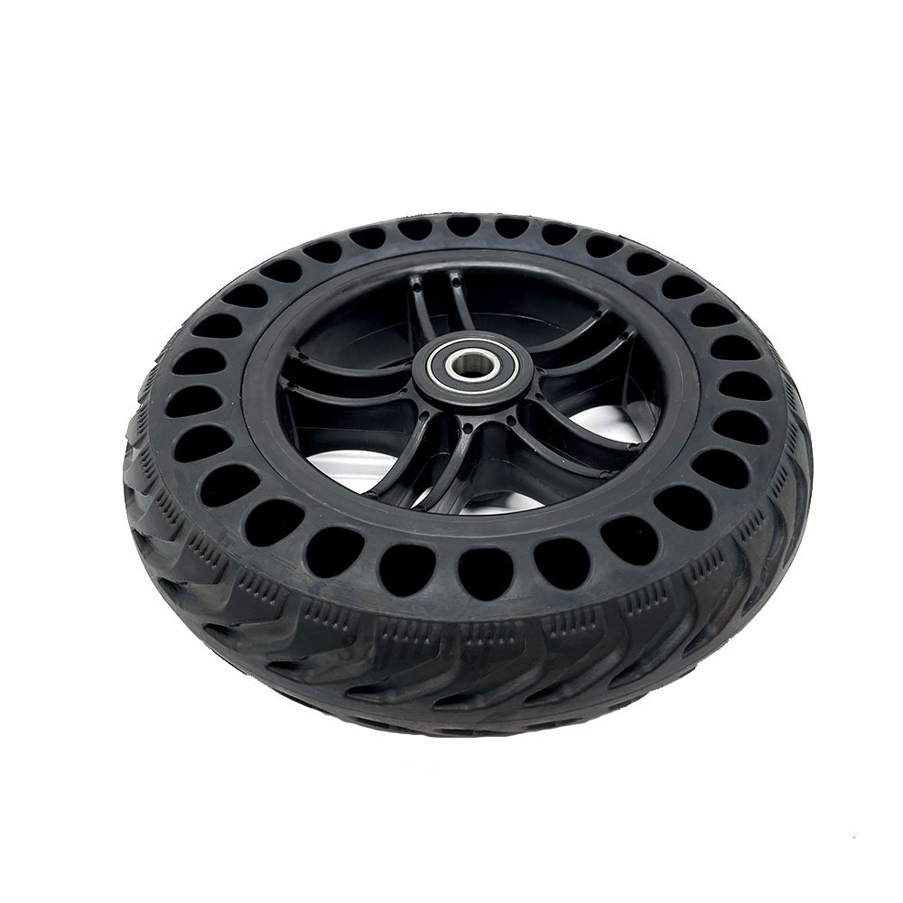 200x50 Solid Wheel with 12MM Bearing for Mini Electric Scooter Parts 8x2 Inch Non Pneumatic Auxiliary Front Wheel