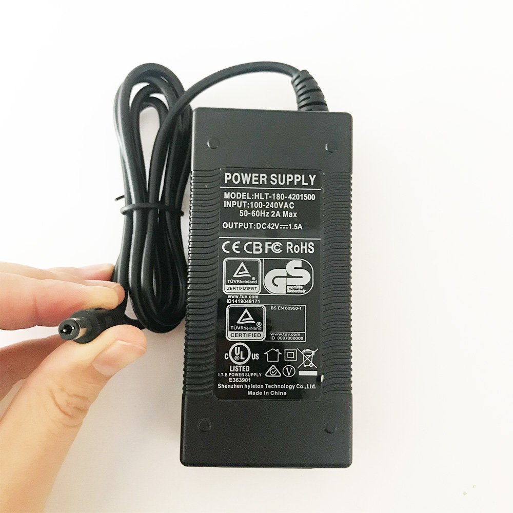 Electric Scooter Charger 42V 1.5A 42V 1.5A Lithium Battery Charger 36V 24V E-TWOW Electric Scooter Parts