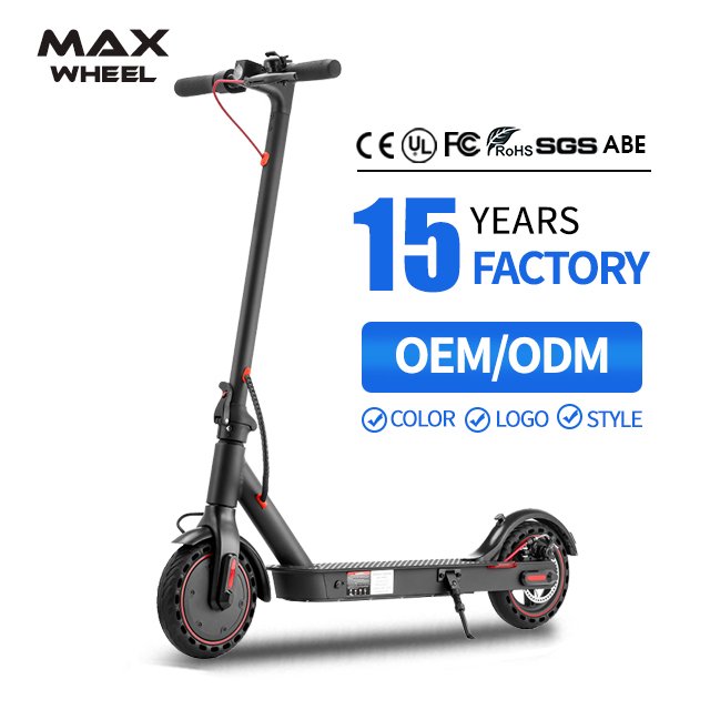 eu wearhouse 350w motor 36v 15ah 10inch big wheel E9max city road scooter mobility folding light weight electric scooters