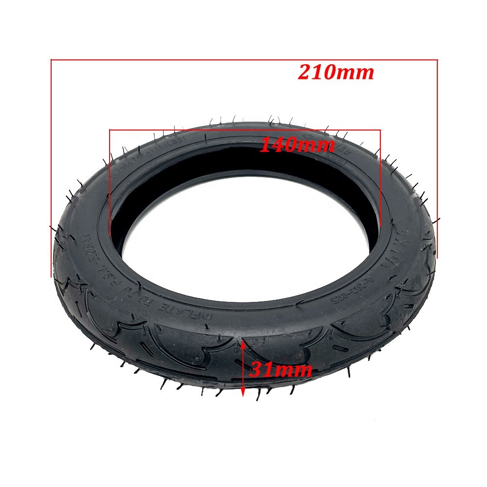 8x1 1/4 Tire Inner Outer Tube for 8 Inch Mini Electric Scooter Pneumatic Tyre Parts
