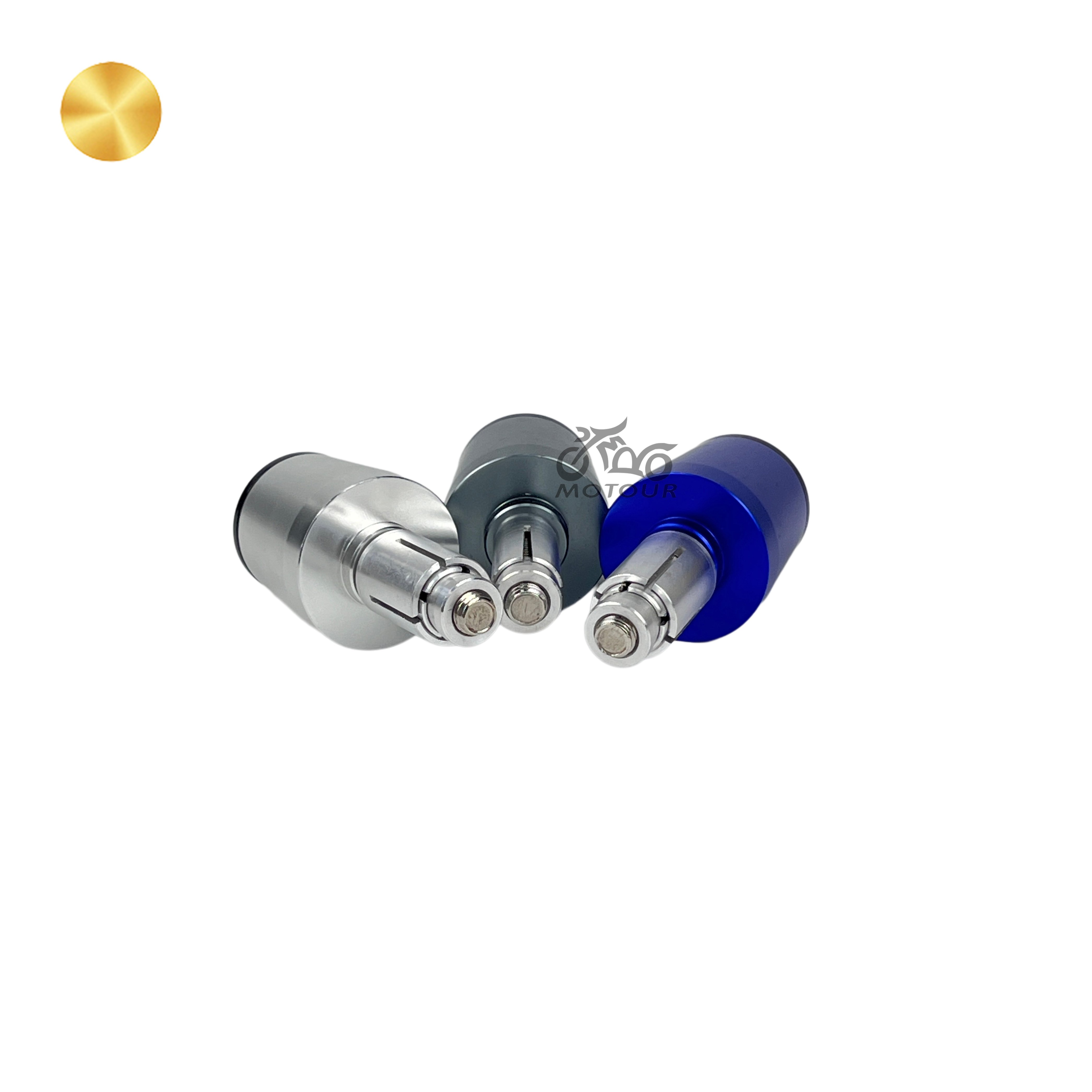 Universal Custom Motorcycle Handlebar End Weights for Scooters with High-Quality Aluminum and Factory Direct Pricing