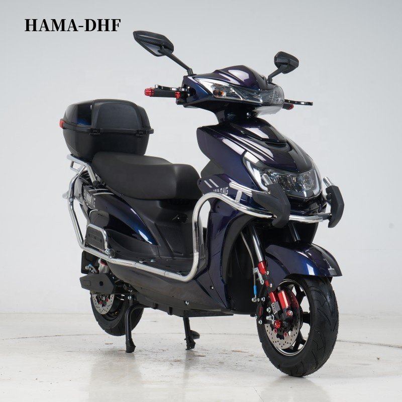 HAMA Electric Scooter 12inch 72V Powerful 800W1500W 2000W Disc Brake 2-Wheel E-Motorbike Brushless Motor With Pedal For adults