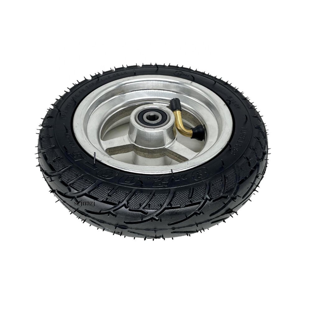 8x2.00-5 Wheel for Kugoo C3 S3 S2 MINI Electric Scooter Pneumatic Wheels with Aluminum Alloy Rim Modified Parts