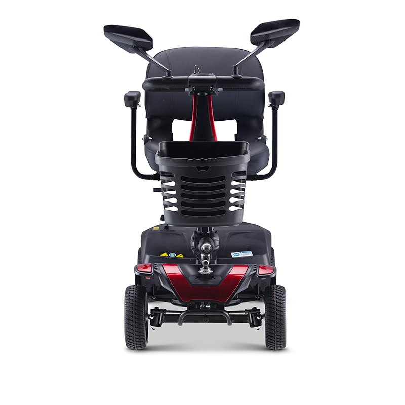 150kg Capacity 4 Wheel Wholesale Mobility Scooter Folding Handicapped Electric Scooter For Elderly
