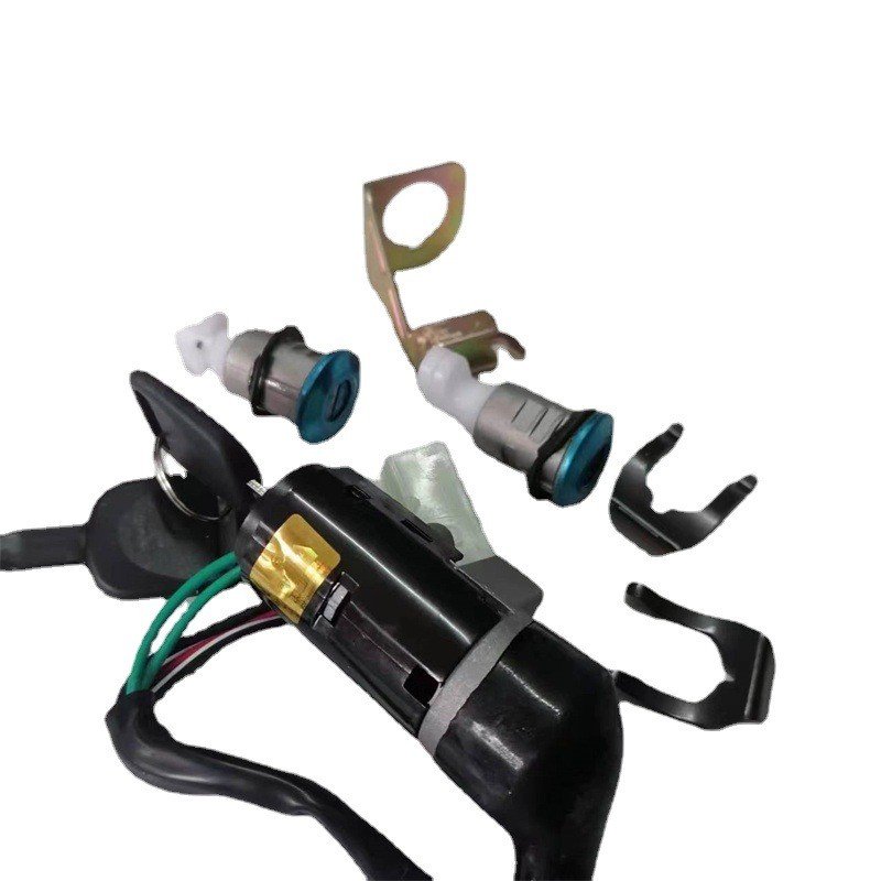 Direct sale original quality motorcycle ignition switch key 110CC GY6 scooter power start sleeve lock switch