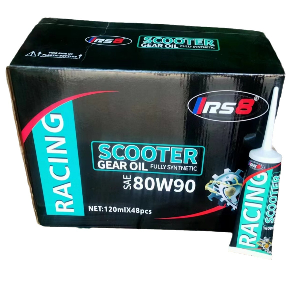 IRS8 Super gear oil 80W90 High temperature gear sterilizer lubricants fully synthetic for scooter Anti-corrosion and anti-rust