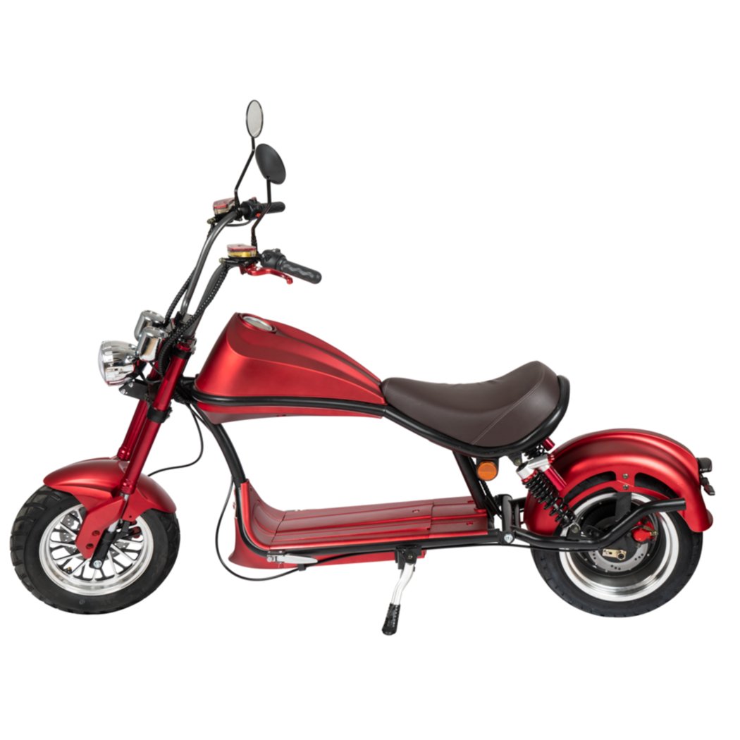 Best selling Citycoco adult electric scooter 2000W pedal motorcycle with 2 seats