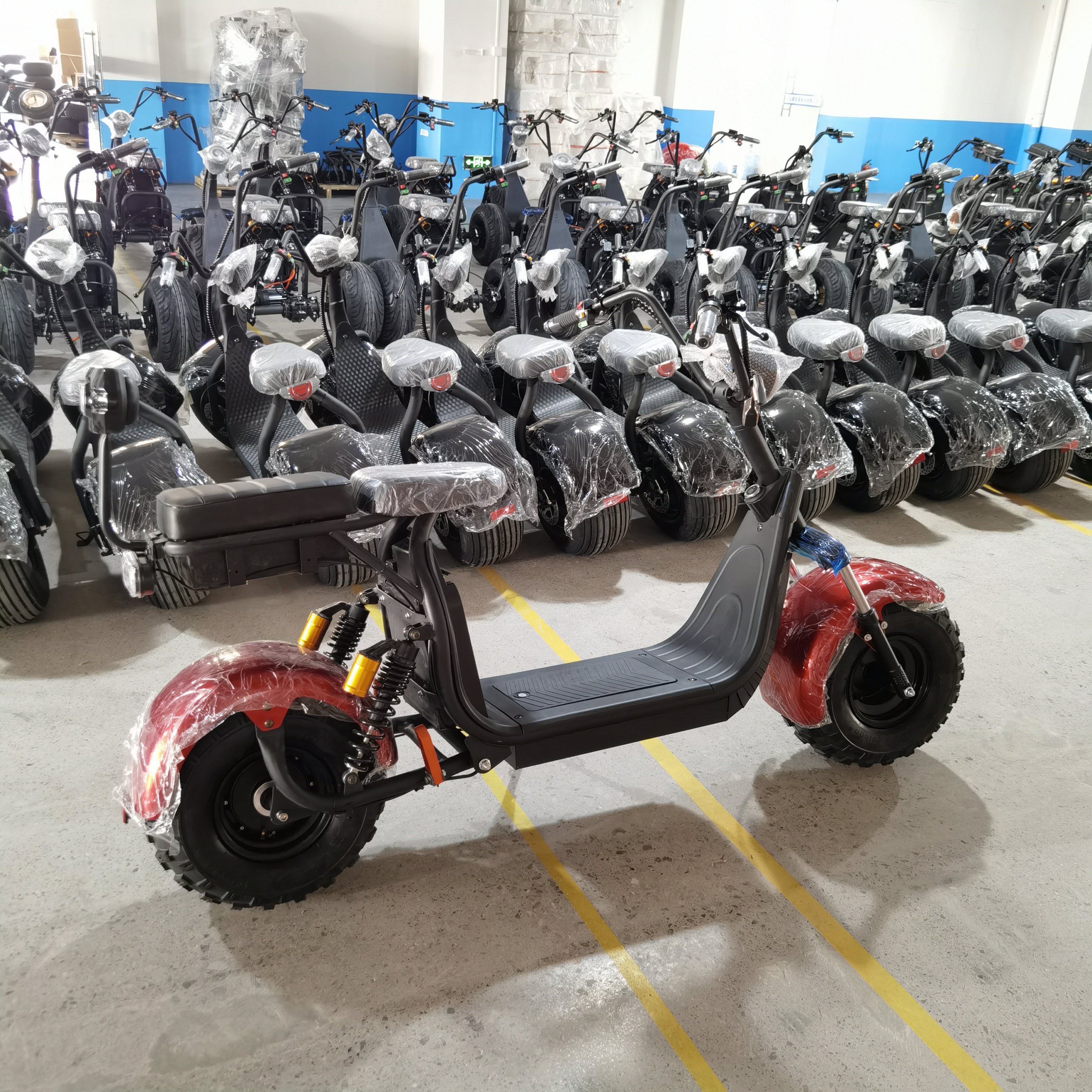 Cheaper High Speed Electric Scooter Disc Brake 45Km/H Citycoco 2000W 3000 Watt Motor Moped 2 Wheel Electric Scooters