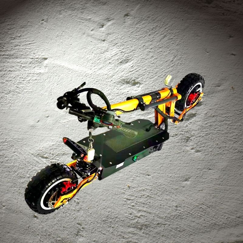 Urban Mobility: Lightweight, Foldable Electric Scooter with Detachable Seat for Commuters