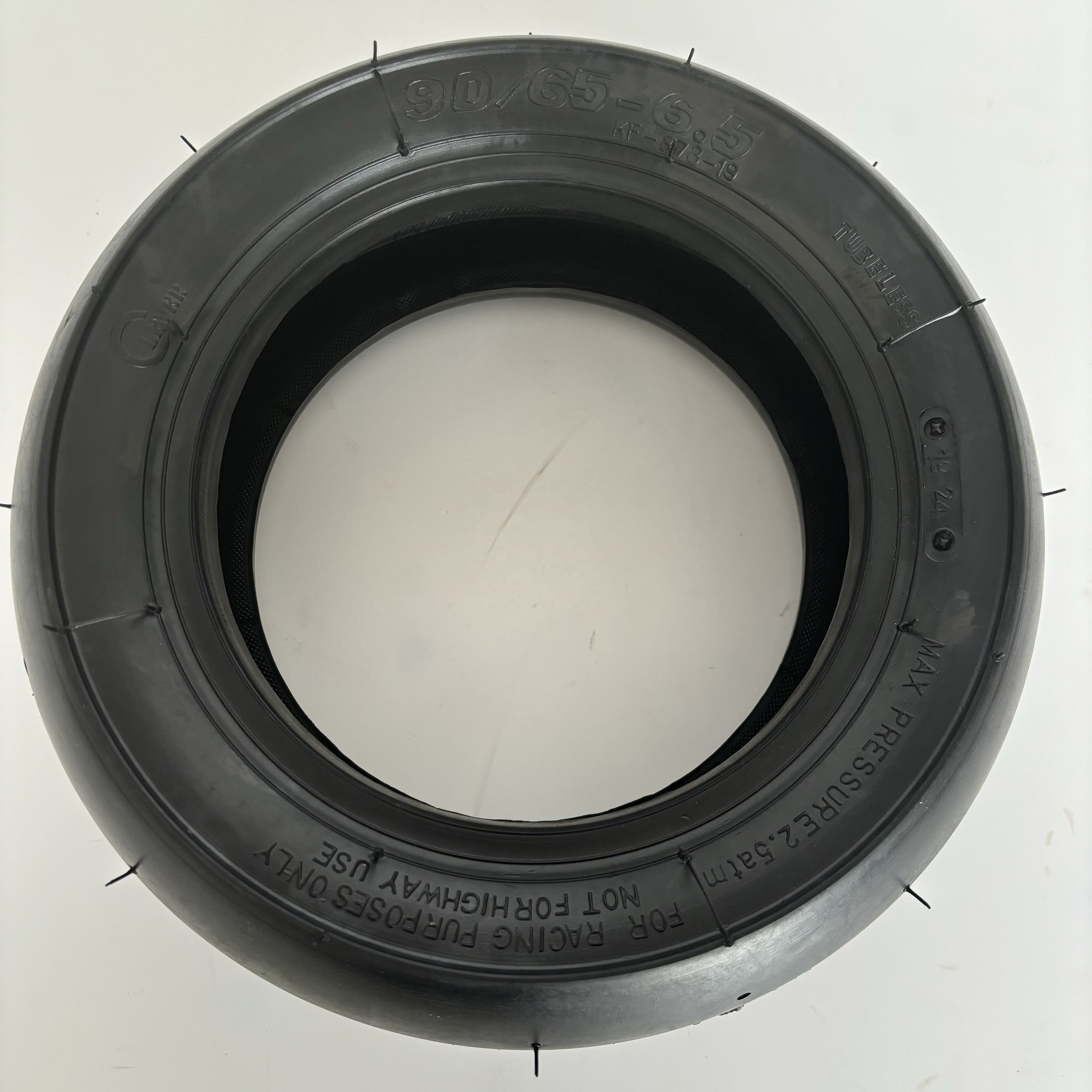 Wholesale Slick Tyre Front 90/65-6.5 Rear 110/50-6.5 Tubeless Tire for 47cc 49cc Mini Pocket Bike Motorcycle Accessories