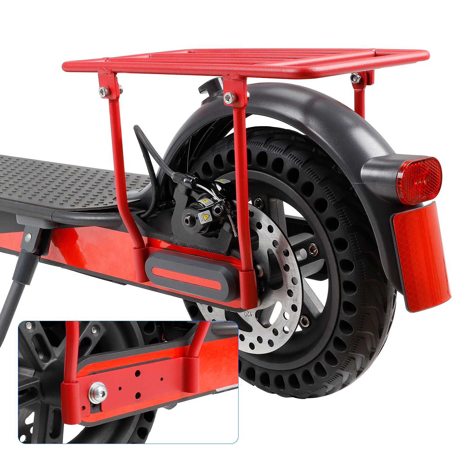 Electric Scooter Rear Shelf Luggage Cargo Carrier For Xiaomi M365 Pro Pro2 1S Mi3 Skateboard Carrier Parts Accessory
