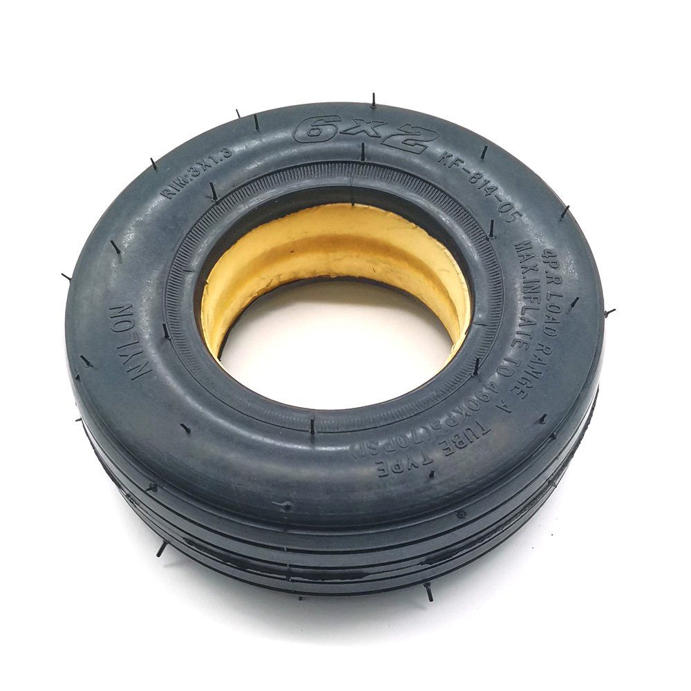 6x2 Scooter Tire Inner Outer Tubes Replacement Parts For Mini Folding Scooter