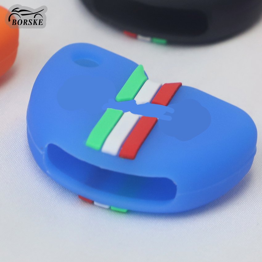 Wholesale Scooter Key Decoration Silicone Rubber Motorcycle Key Case key Cover for Vespa