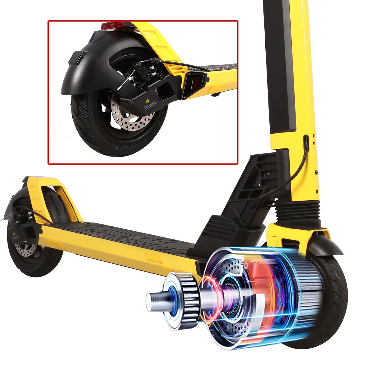 T1 Foldable Waterproof 10AH 30Km 350W 2 Wheel Adult Electric Scooter for Europe USA Warehouse Drop Shipping Electric Scooters