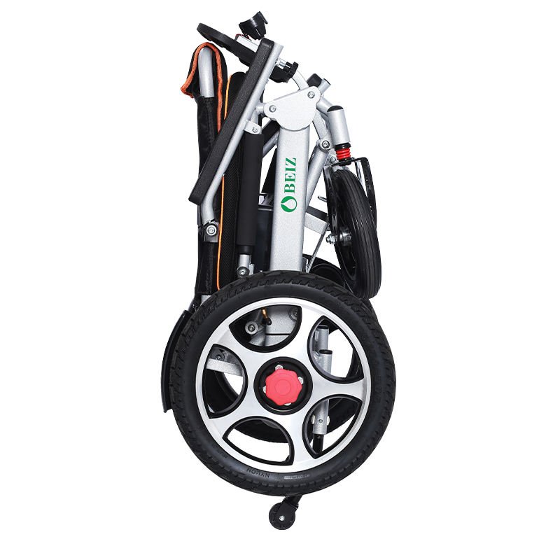 China BEIZ Portable folding 4 Wheels Electric Scooter 500W Dual Motor Handicapped Mobility Scooter 16" Wheels