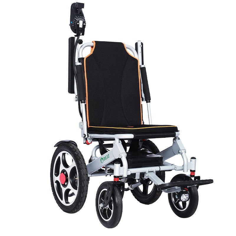China BEIZ Portable folding 4 Wheels Electric Scooter 500W Dual Motor Handicapped Mobility Scooter 16" Wheels