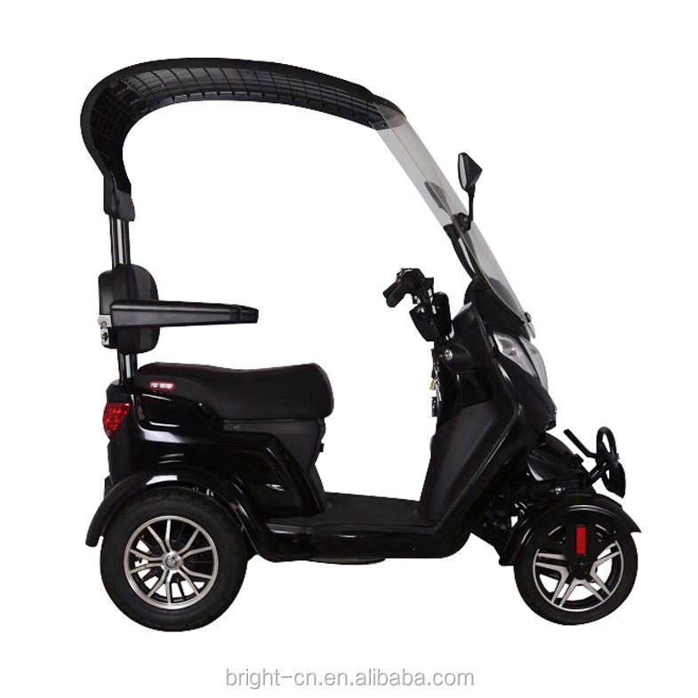 Hot Selling EEC Motorcycle Detachable Ceiling Four Wheeler Cheap Powerful Adult Electric Scooter With Electromagnetic brake