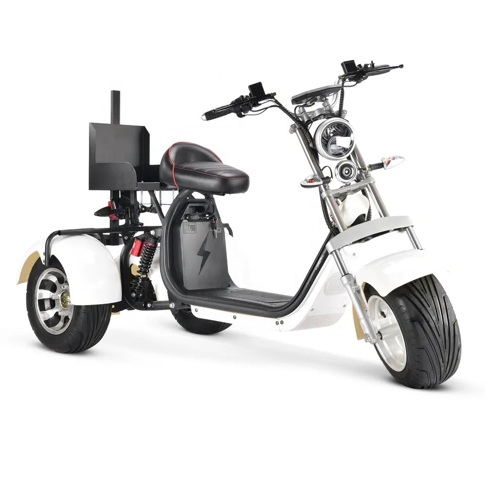 US/EU warehouse 3000W Tricycle Electric scooter Passenger Motorized Tricycle with Three Wheel for Adult golf scooter golf bike