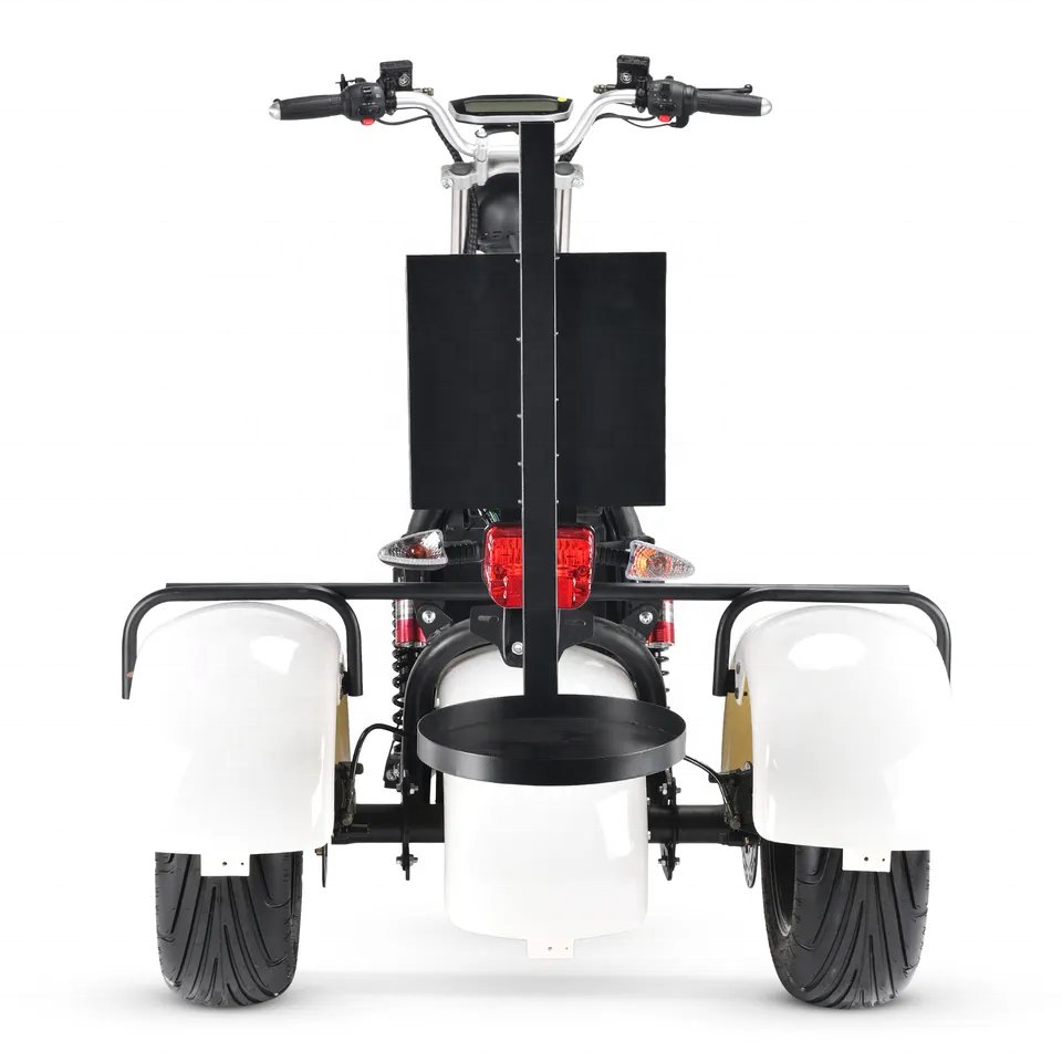 US/EU warehouse 3000W Tricycle Electric scooter Passenger Motorized Tricycle with Three Wheel for Adult golf scooter golf bike