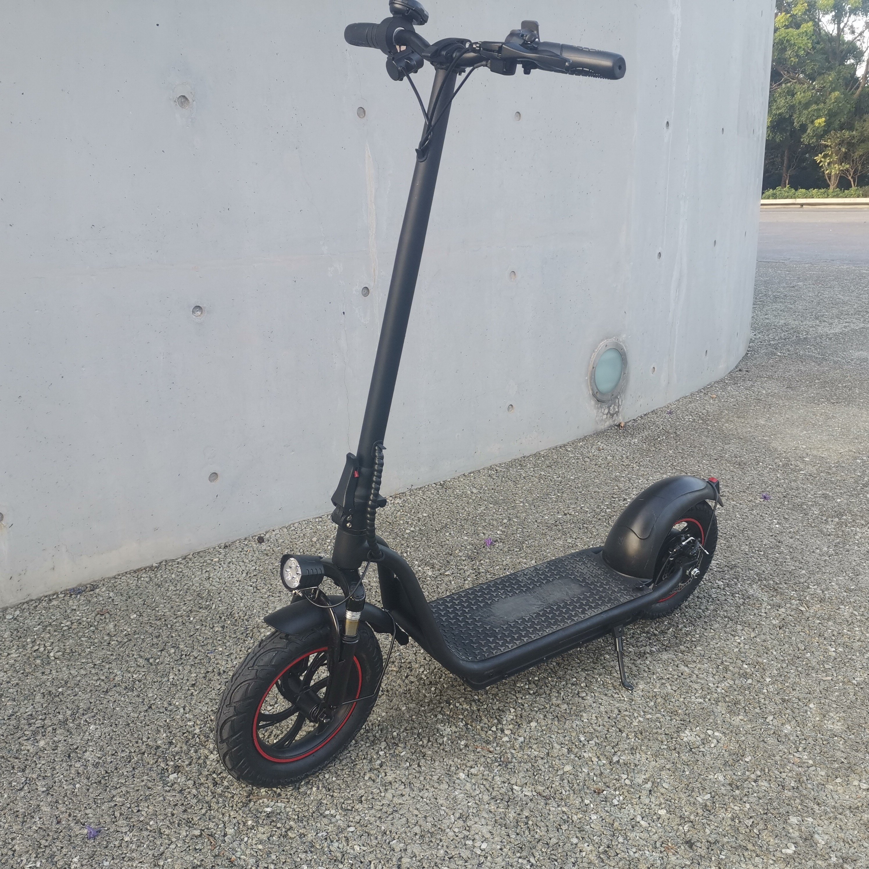 12 Inch big wheels scooters electric 48V 500W strong power electric scooter for adult
