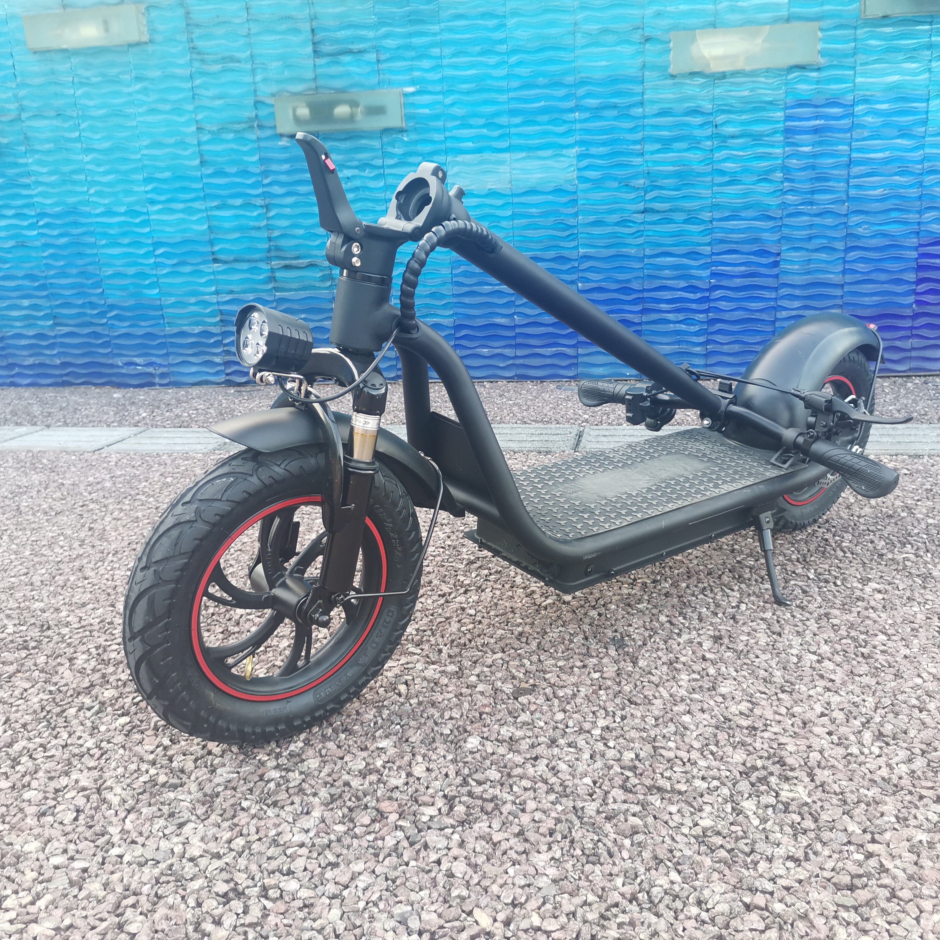 12 Inch big wheels scooters electric 48V 500W strong power electric scooter for adult