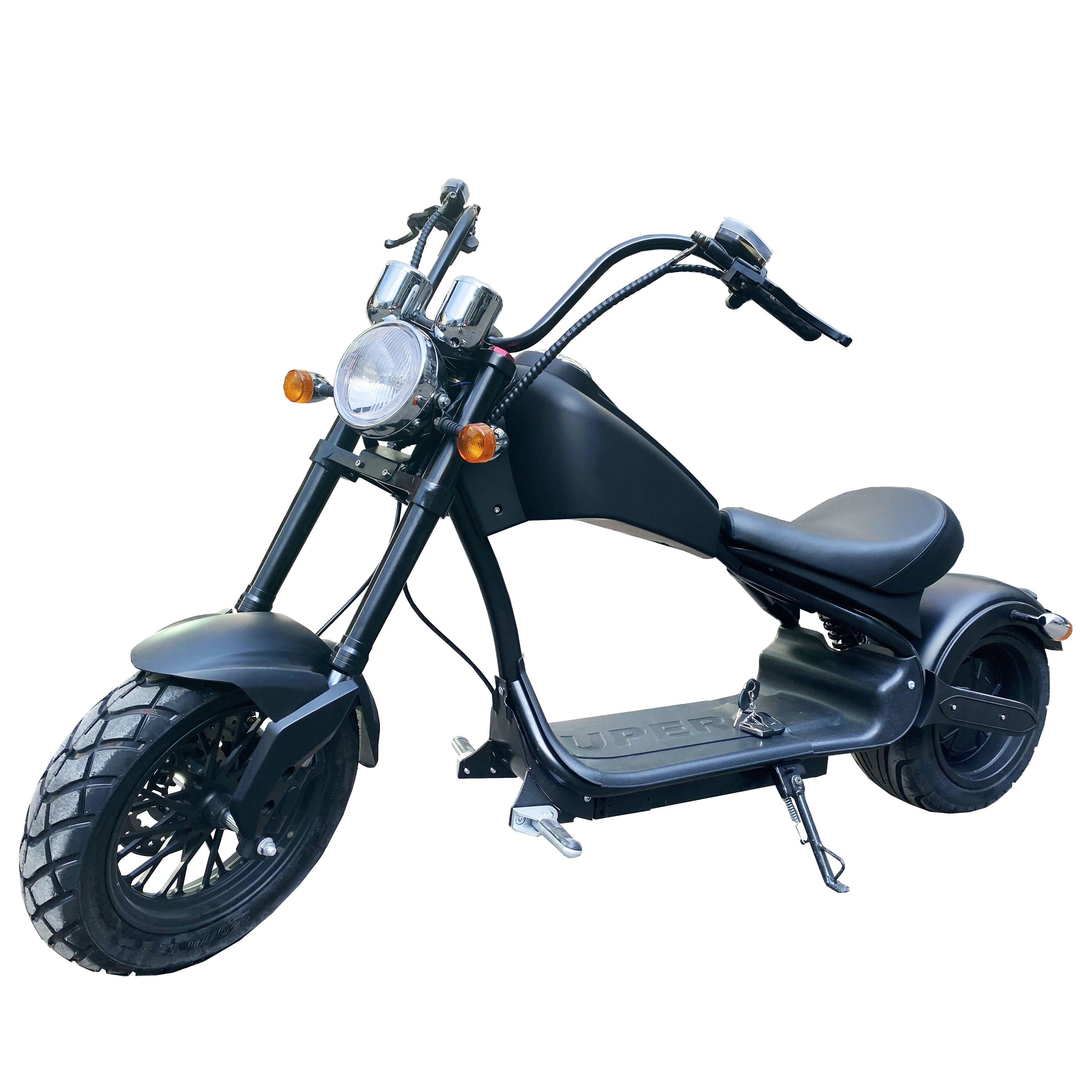2022 new model 60V 2000W 12 Inch electric scooter citycoco cheap 50Km/h