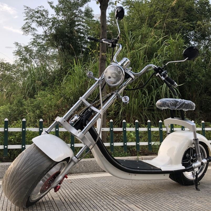 3000W White Blue Red Optional Citycoco 2 Wheel Emark Electric Scooter For Adult