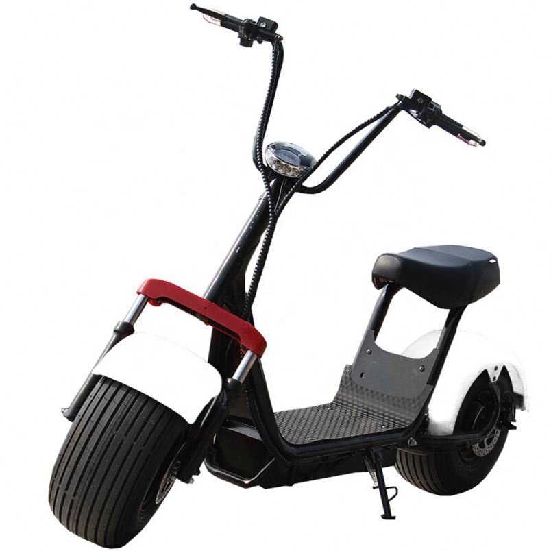 3000W White Blue Red Optional Citycoco 2 Wheel Emark Electric Scooter For Adult