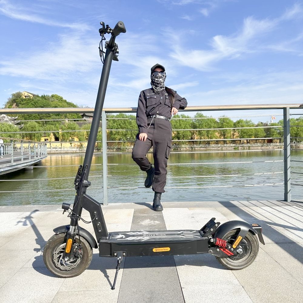 USA EU warehouse 10inch 500W adult motor 48V double suspension M4 PRO Electric Scooter Foldable