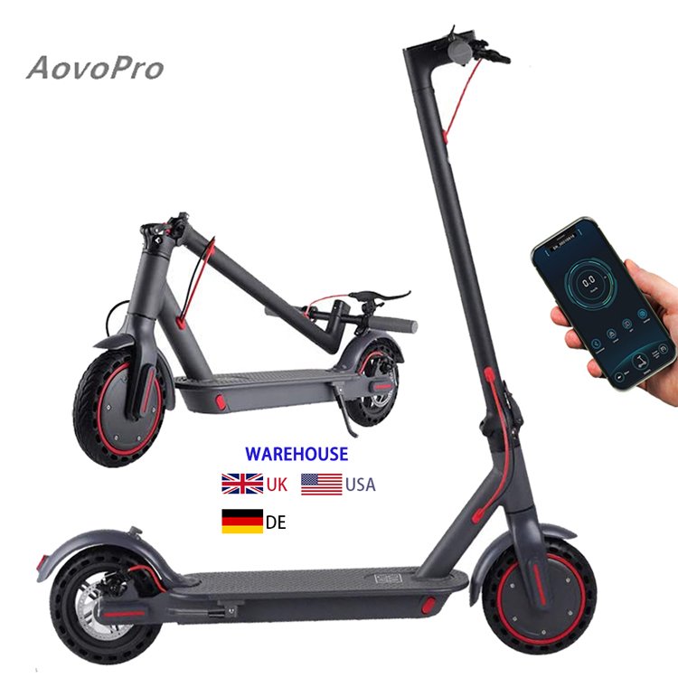 AOVO PRO DE EU UK DDP Dropship Wholesale E Scoter Electric Scooter High Speed Custom Electric Scooter Fast