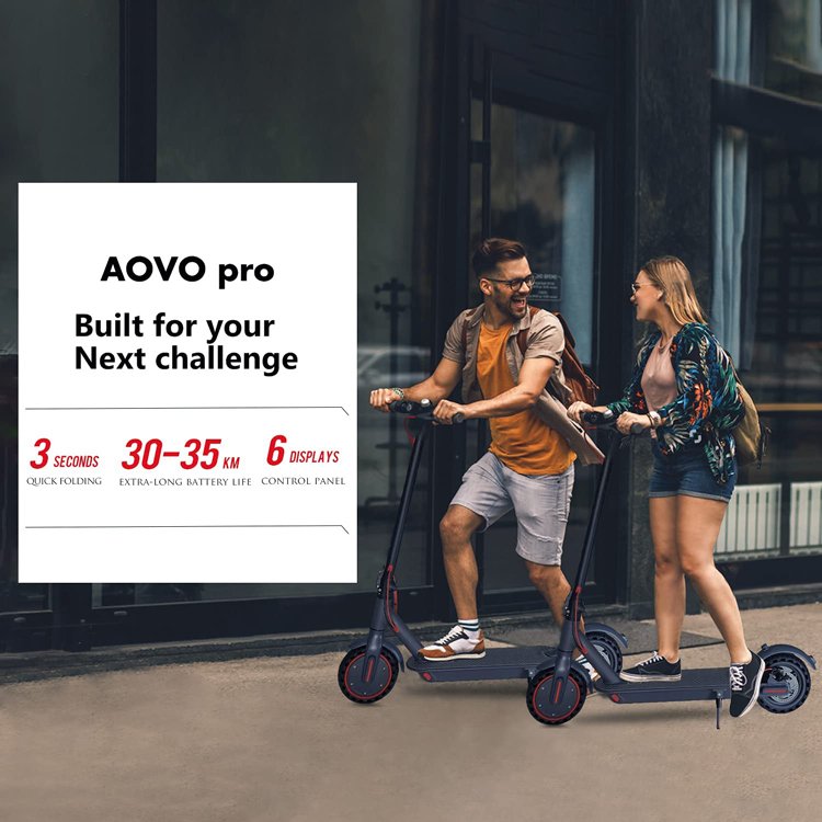 AOVO PRO DE EU UK DDP Dropship Wholesale E Scoter Electric Scooter High Speed Custom Electric Scooter Fast