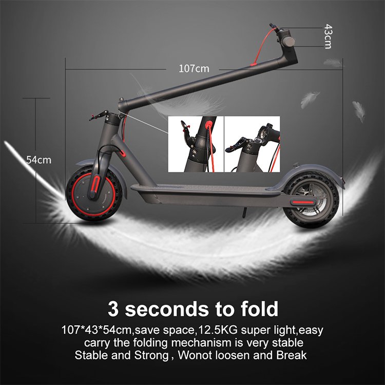 AOVO PRO DE EU UK DDP Dropship Wholesale E Scoter Electric Scooter High Speed Custom Electric Scooter Fast