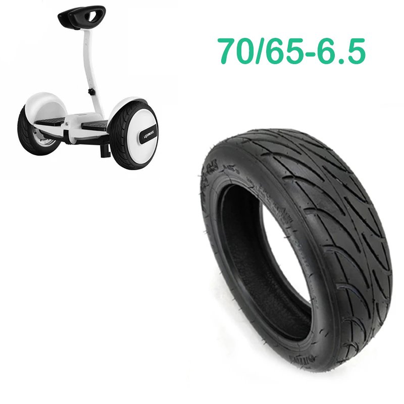 10-inch vacuum electric scooter tire 70/65-6.5 tubeless, suitable for electric balance scooter tire accessories.
