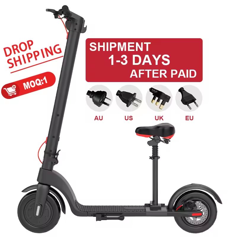 drop shipping 8.5 Inch 10Inch Offroad 36V 350W 500W Kick Foldable Adult Electric Skateboard scooter Parts