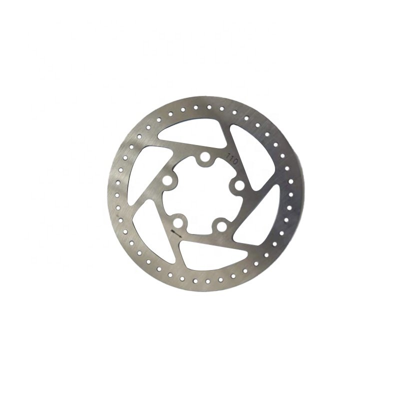 Replacement Parts 110mm 140mm Electric Scooter Brake Disc Rotor Pad Silver Electric Scooters for Adults Aluminum Alloy 1pcs
