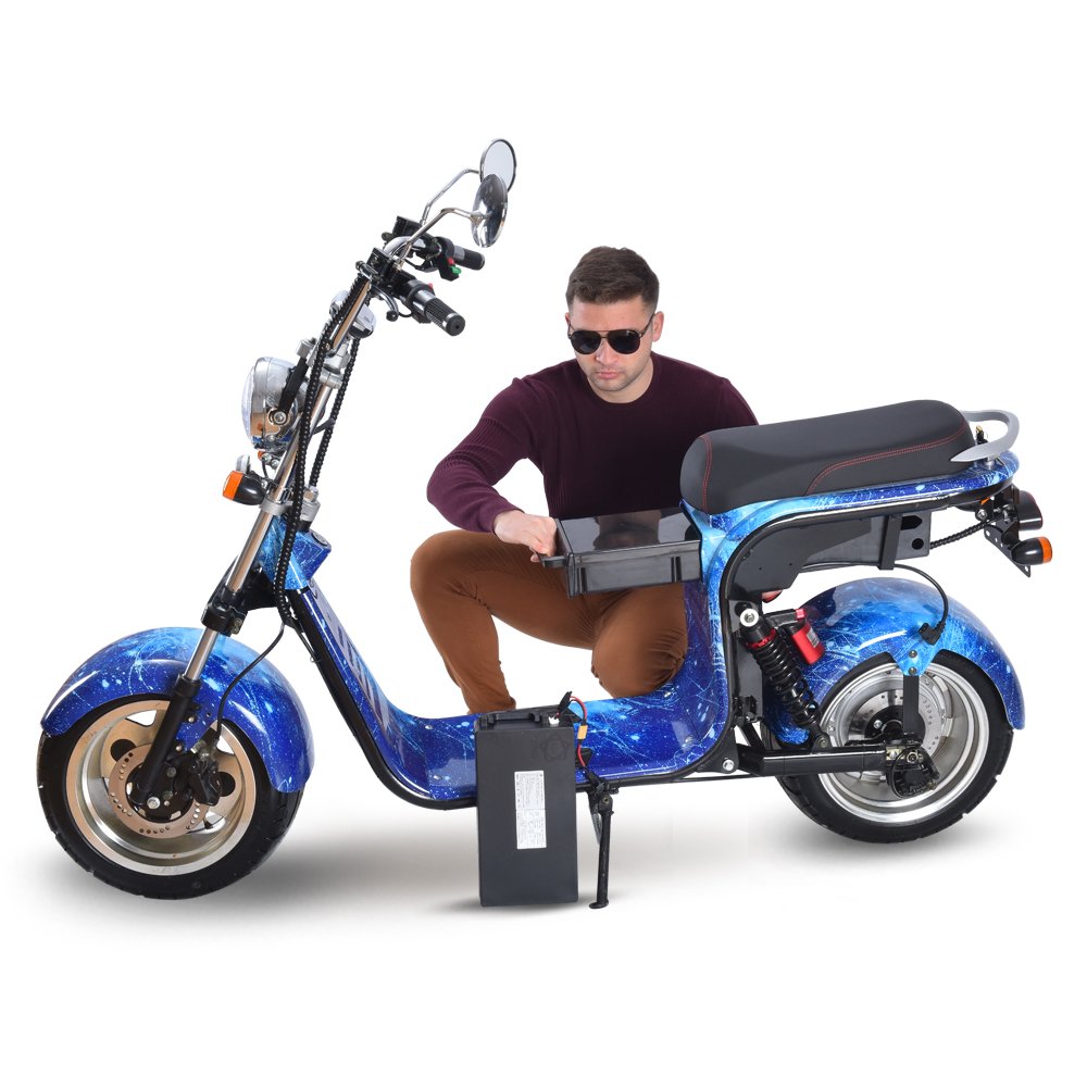 EEC/COC EU Warehouse  1500W 10 inch Aluminum 2 Wheel City coco Electric Scooter
